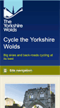 Mobile Screenshot of cycleyorkshirewolds.com